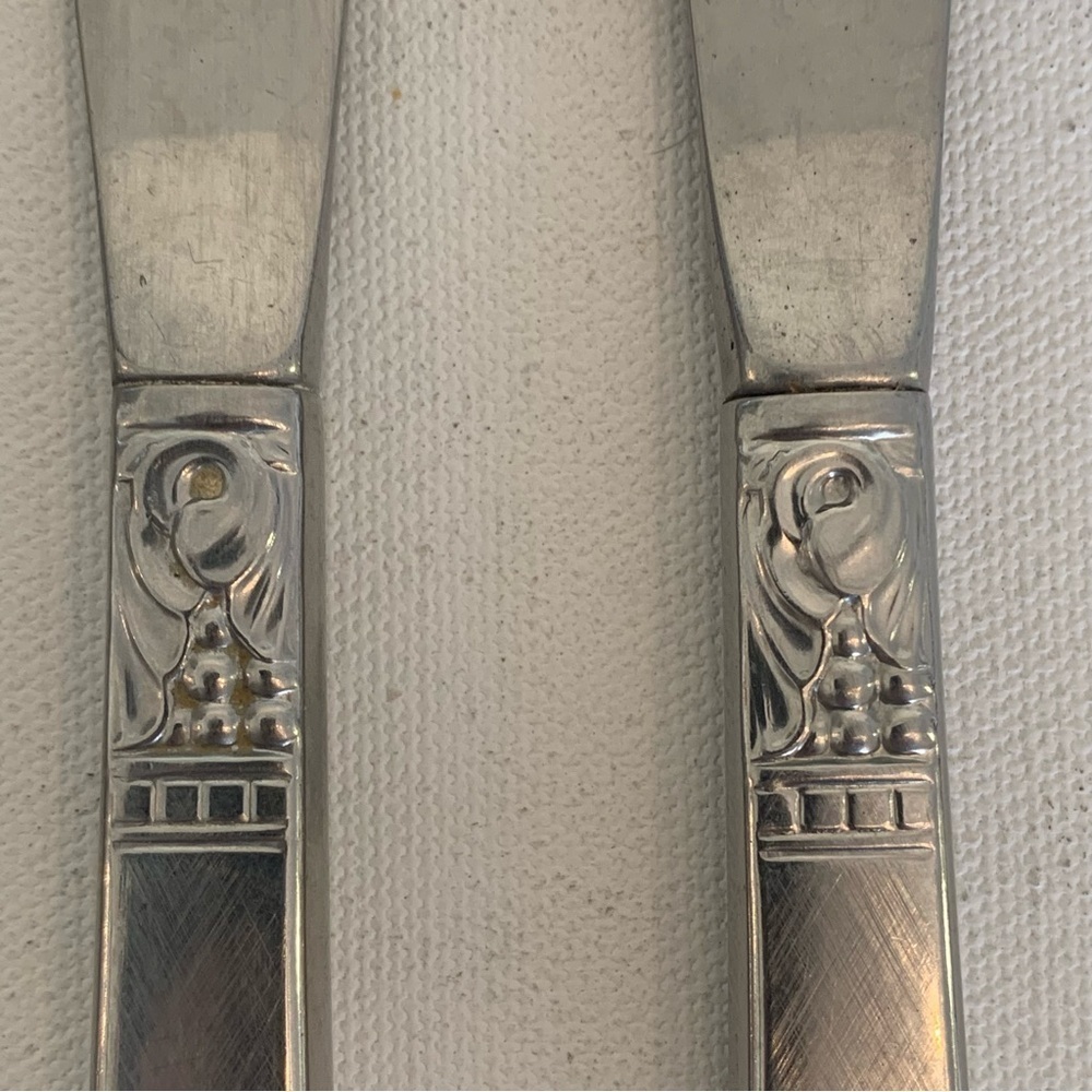 3 Oneida WM Dalton BROOKWOOD Stainless Steel Knives Knife 8.5" Vintage Flatware - Picture 5 of 8